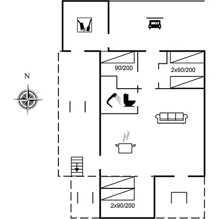 Assarina - 15m From The Sea By Interhome 別荘 *
